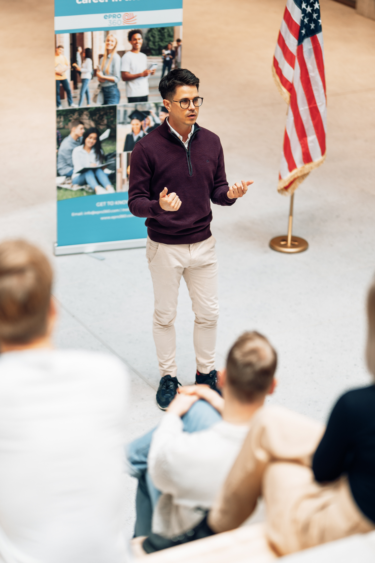 Epro 360 presentation to students